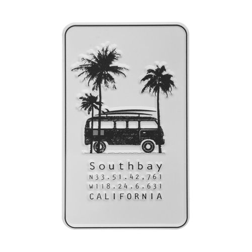 Décoration Murale En Métal Motif En Relief 20 X 12 Cm