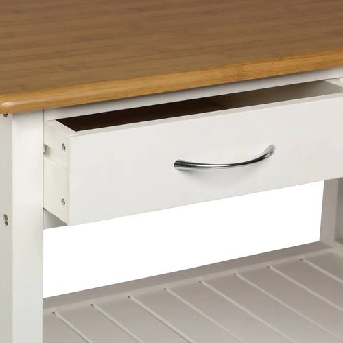 Desserte De Cuisine 87 cm Blanc