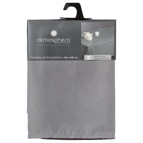 Nappe antitache 140x240 cm  Gris vue détaillée