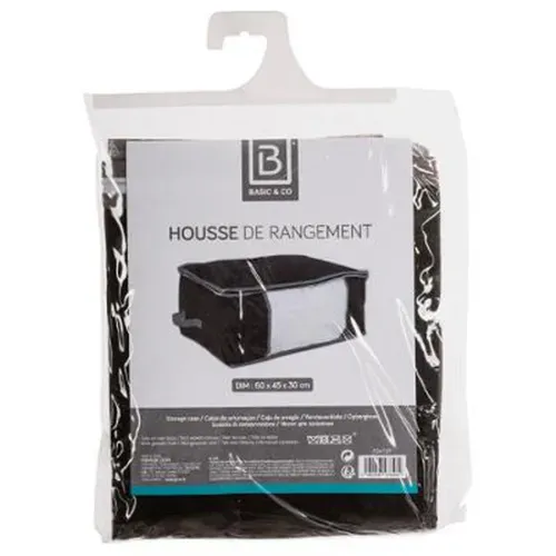 Housse de rangement taille S DRESSY Noir vue d'ambiance 1