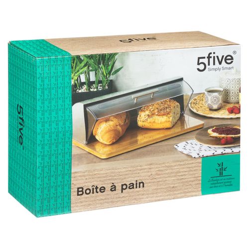 Boite à pain  Argent / Naturel vue détaillée