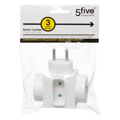 Bloc Multiprise Monobloc 3 Prises