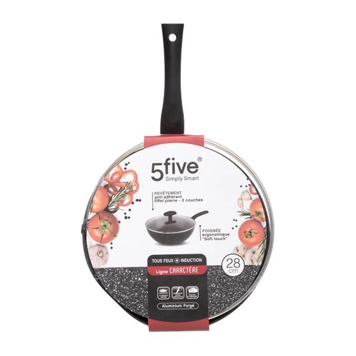 Sauteuse Aluminium Forgé "caractère" 28cm