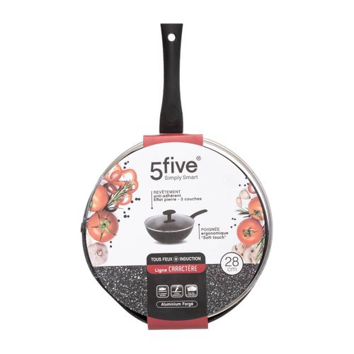 Sauteuse Aluminium Forgé "caractère" 28cm