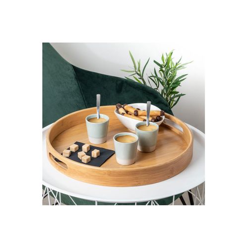 Plateaux rond Ø. 40 cm  Naturel vue d'ambiance 1