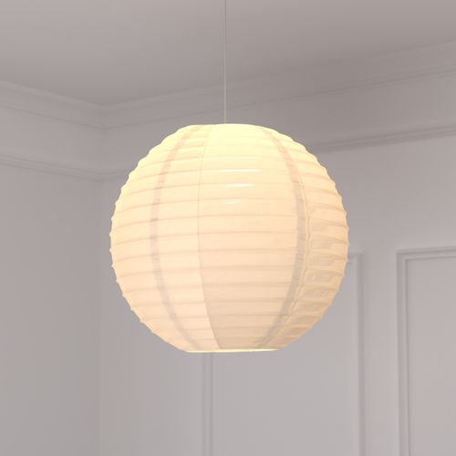 Suspension lanterne D. 60 cm PAPER Blanc