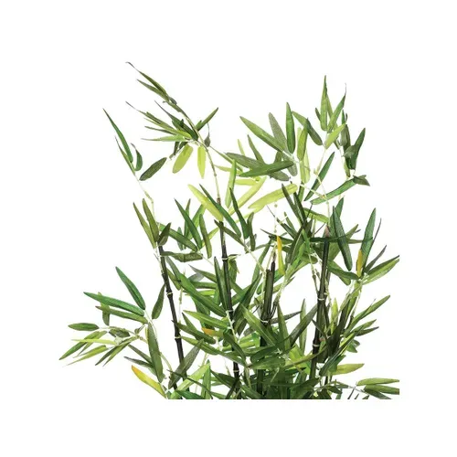 Plante artificielle H70 cm BAMBOU Vert vue accessoires