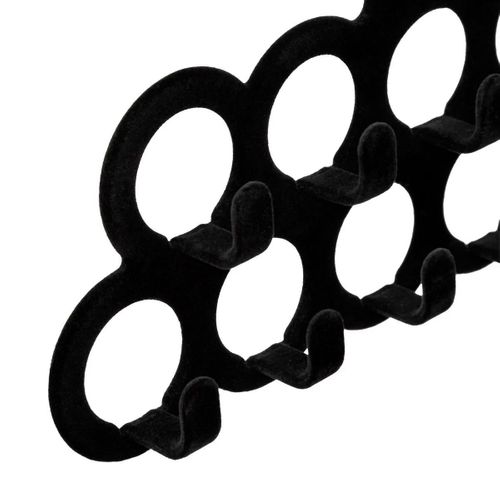 Cintre En Feutrine "ceintures" 30cm Noir