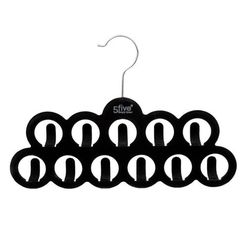 Cintre En Feutrine "ceintures" 30cm Noir