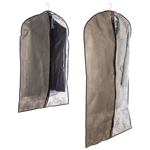 Lot De 2 Housses Vêtements Grand Modèle Noir