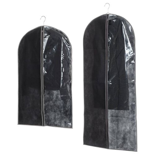 Lot De 2 Housses Vêtements Grand Modèle Noir