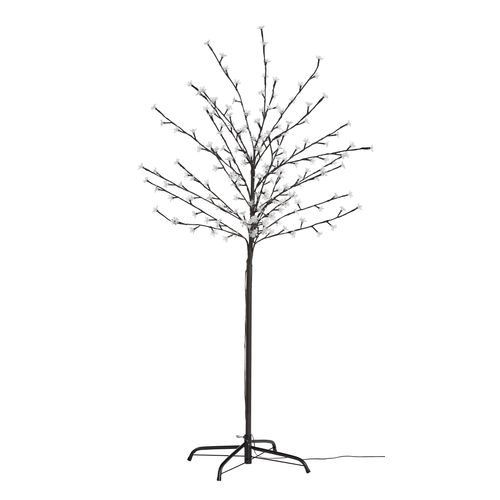 Déco De Noël Arbre Lumineux Prunus 200 LED Blanc Froid H 150 Cm