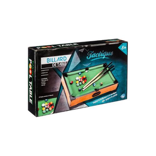 Mini Billard De Table "tactique" 51cm Naturel