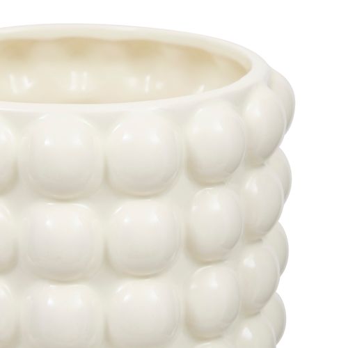 Cache-pot boules D. 16 cm SKY Blanc ou bleu ciel vue accessoires