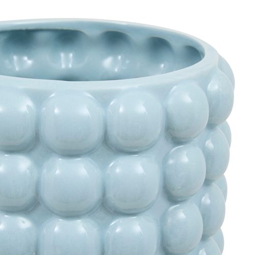Cache-pot boules D. 16 cm SKY Blanc ou bleu ciel vue détaillée
