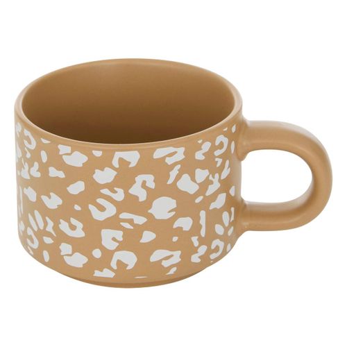 Rack 4 Mugs Leopardi L12,7xp12,7xh25,3cm