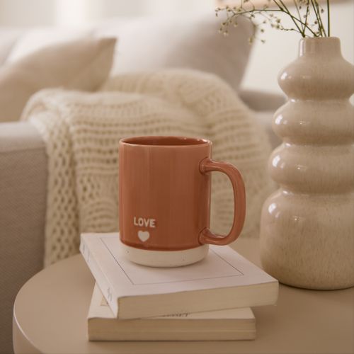 Mug taille L 42 cl RELAX Terracotta / Moutarde / Vert