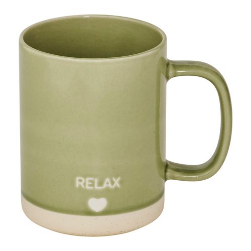 Mug taille L 42 cl RELAX Terracotta / Moutarde / Vert