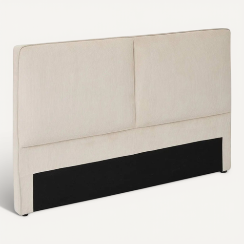 Tête De Lit Wonta 163 X 101 Cm Velours Beige