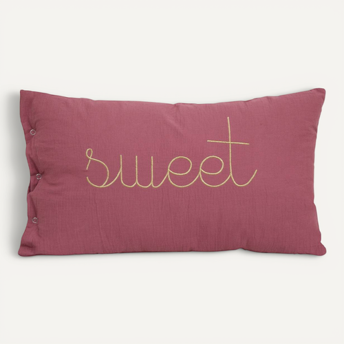 Coussin Lili Rose Antique 50x30cm