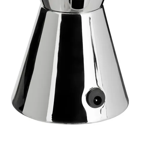 Lampe à poser H. 36,5cm LAVA Argenté vue détaillée