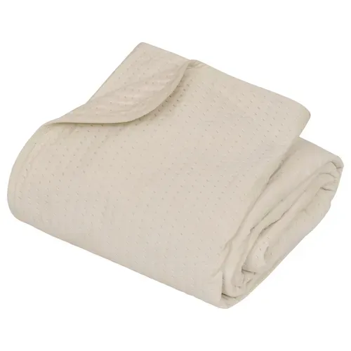 Dessus de lit 240x260+2 taies LILOU Ivoire