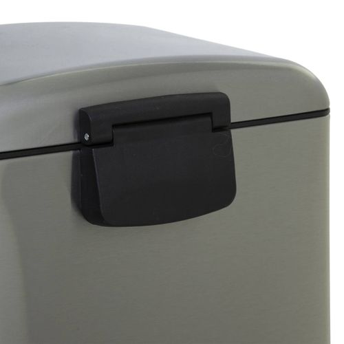Poubelle En Métal 30 Litres Inox Ouverture à Pédale