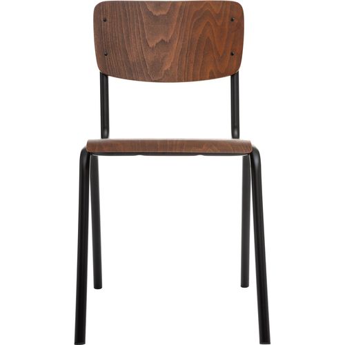Chaise Écolier Design Bois Kiel - Marron