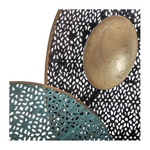 Décoration Murale Nénuphar En Métal 90 X 50 Cm