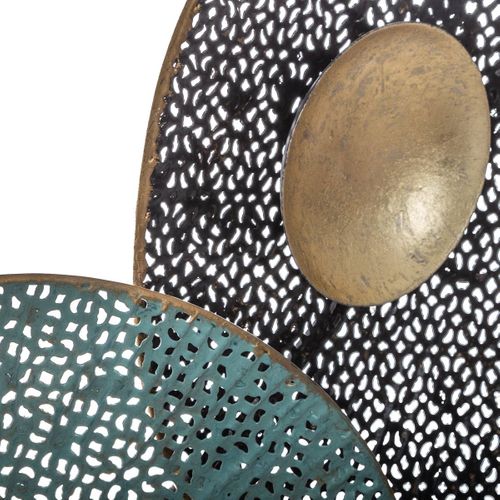 Décoration Murale Nénuphar En Métal 90 X 50 Cm