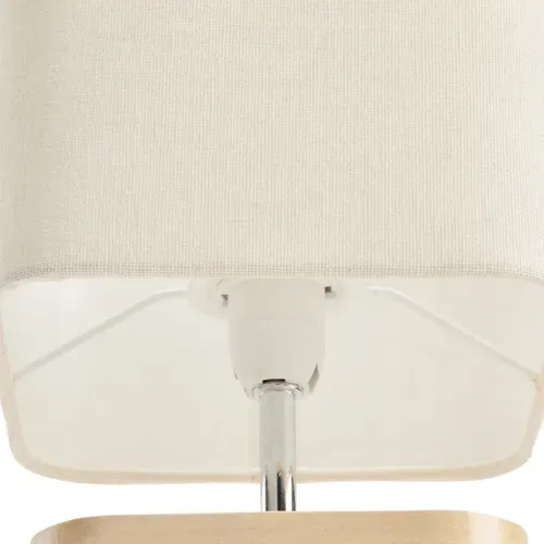 Lampe de chevet H. 21 cm TOXEY Ivoire