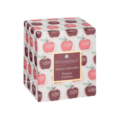 Bougie Parfumée Pomme D'amour Pot En Verre 110 G