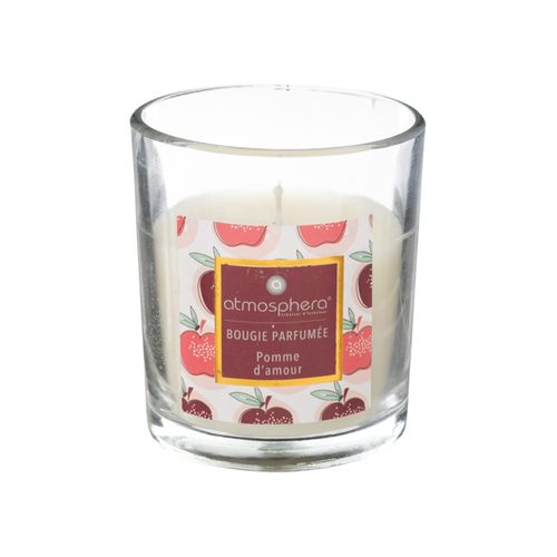 Bougie Parfumée Pomme D'amour Pot En Verre 110 G