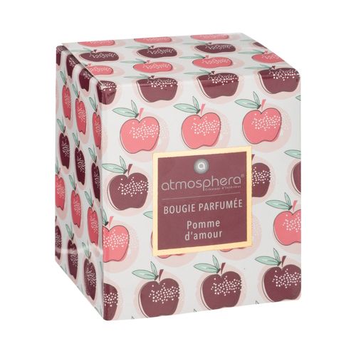 Bougie Parfumée Pomme D'amour Pot En Verre 110 G