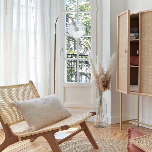 Lampadaire arc H. 150 cm LAYE Doré