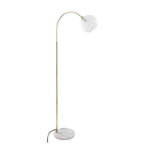 Lampadaire arc H. 150 cm LAYE Doré