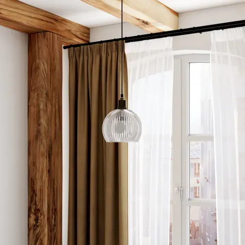 Suspension D. 20 cm LAYE Noir