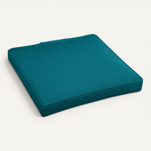 Galette De Chaise D'extérieur à Scratch Korai - 40 X 40 Cm - Bleu Canard