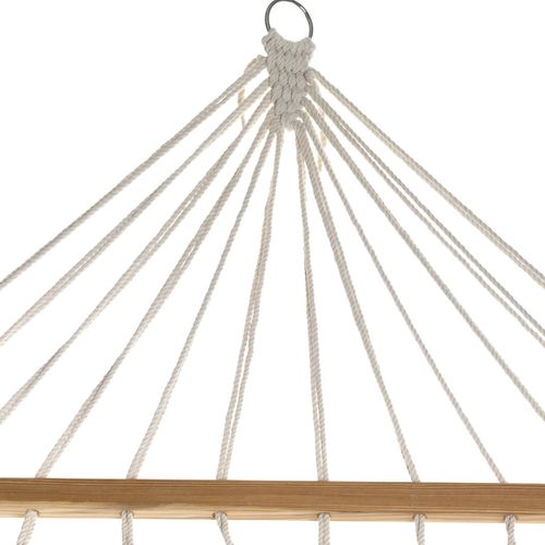 Hamac Design Ethnique Syssia - L. 200 X L. 100 Cm - Noir