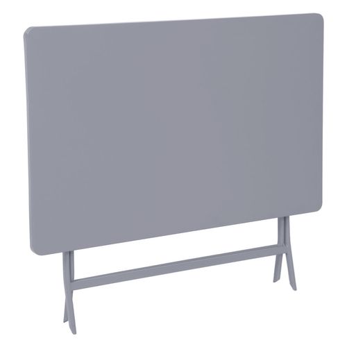 Table Pliante Rectangulaire Greensboro - 4 Places - Gris Quartz