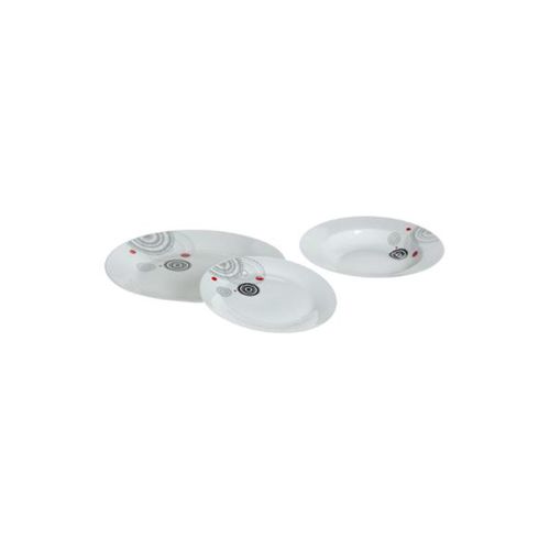 Service De Table 18 Pièces "instant" 27cm Blanc
