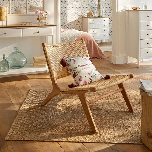 Tapis Décoratif En Jute 120 X 170 Cm