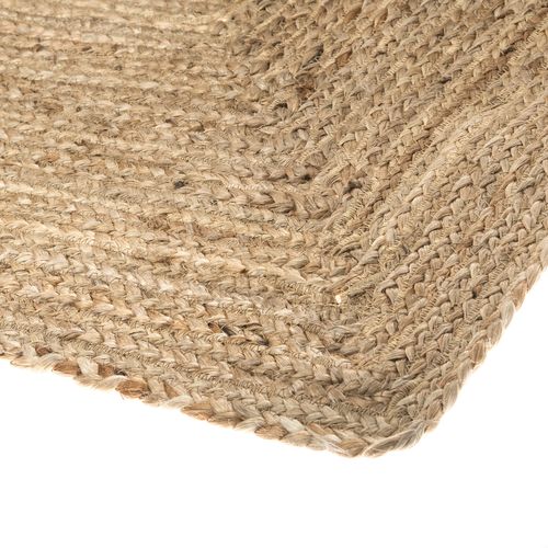 Tapis Décoratif En Jute 120 X 170 Cm