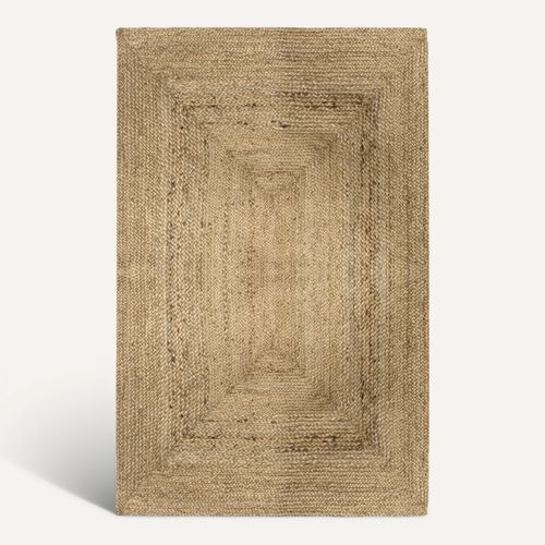 Tapis Décoratif En Jute 120 X 170 Cm
