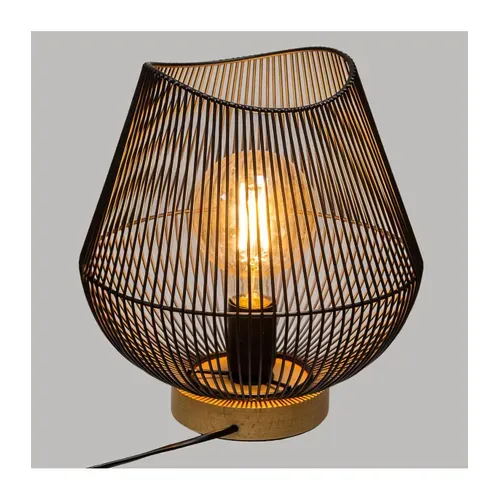 Lampe à poser H. 28 cm JENA Noire