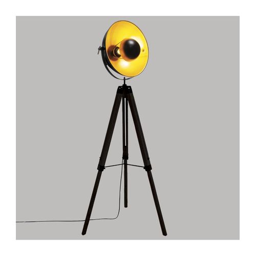Lampadaire Trépied Loft Noir Lahti Atmosphera