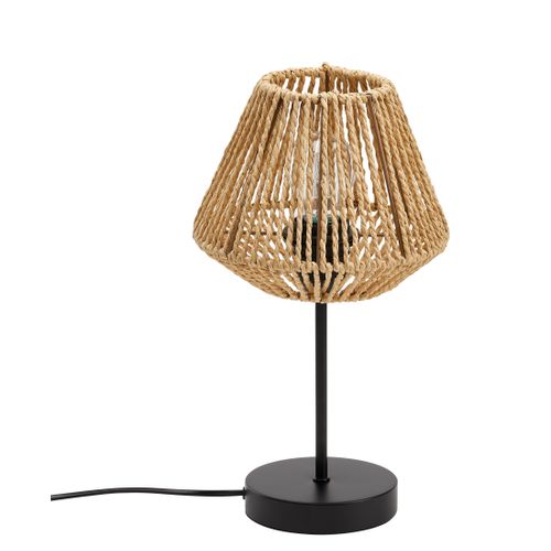 Lampe droite naturel H. 34 cm JILY Beige