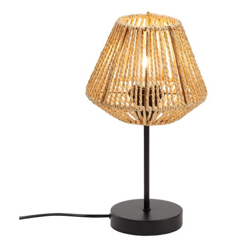 Lampe droite naturel H. 34 cm JILY Beige