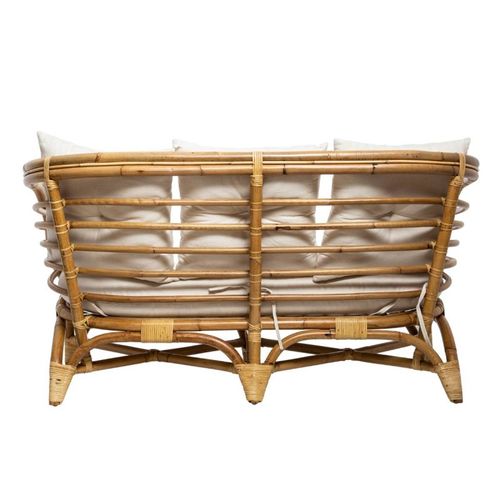 Canapé 2 Places En Rotin Farah Atmosphera