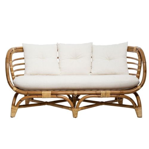Canapé 2 Places En Rotin Farah Atmosphera
